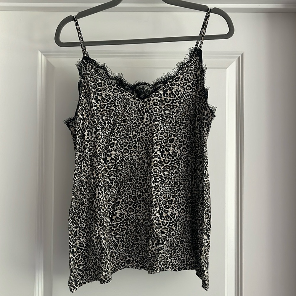 Cheetah Print Tank Top